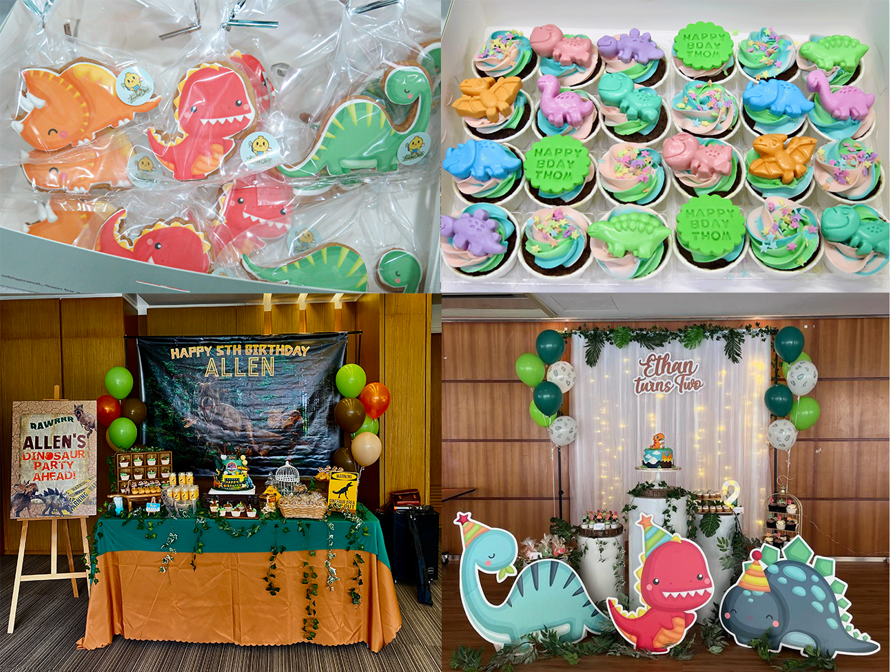 dino themed party ideas